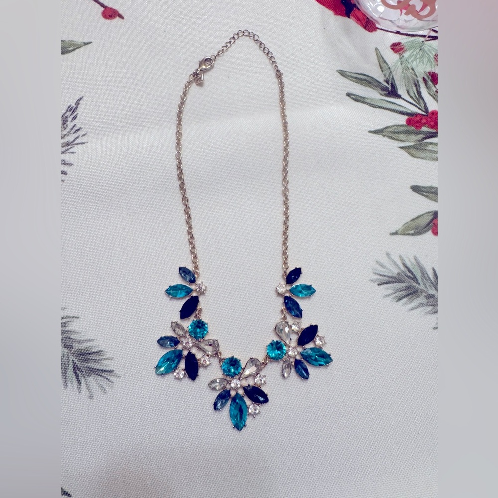 Banana Republic Blue/Gold necklace